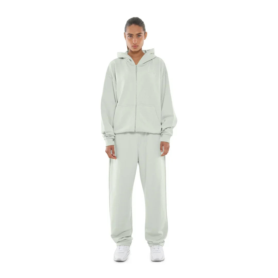 ZIP-UP FROSTED MINT