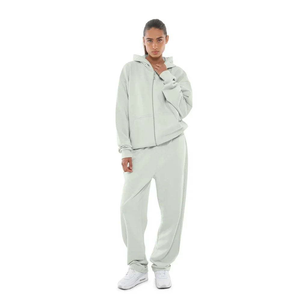 ZIP-UP FROSTED MINT