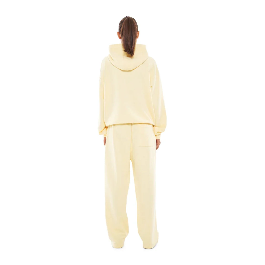 OPEN LEG JOGGER LEMON SORBET