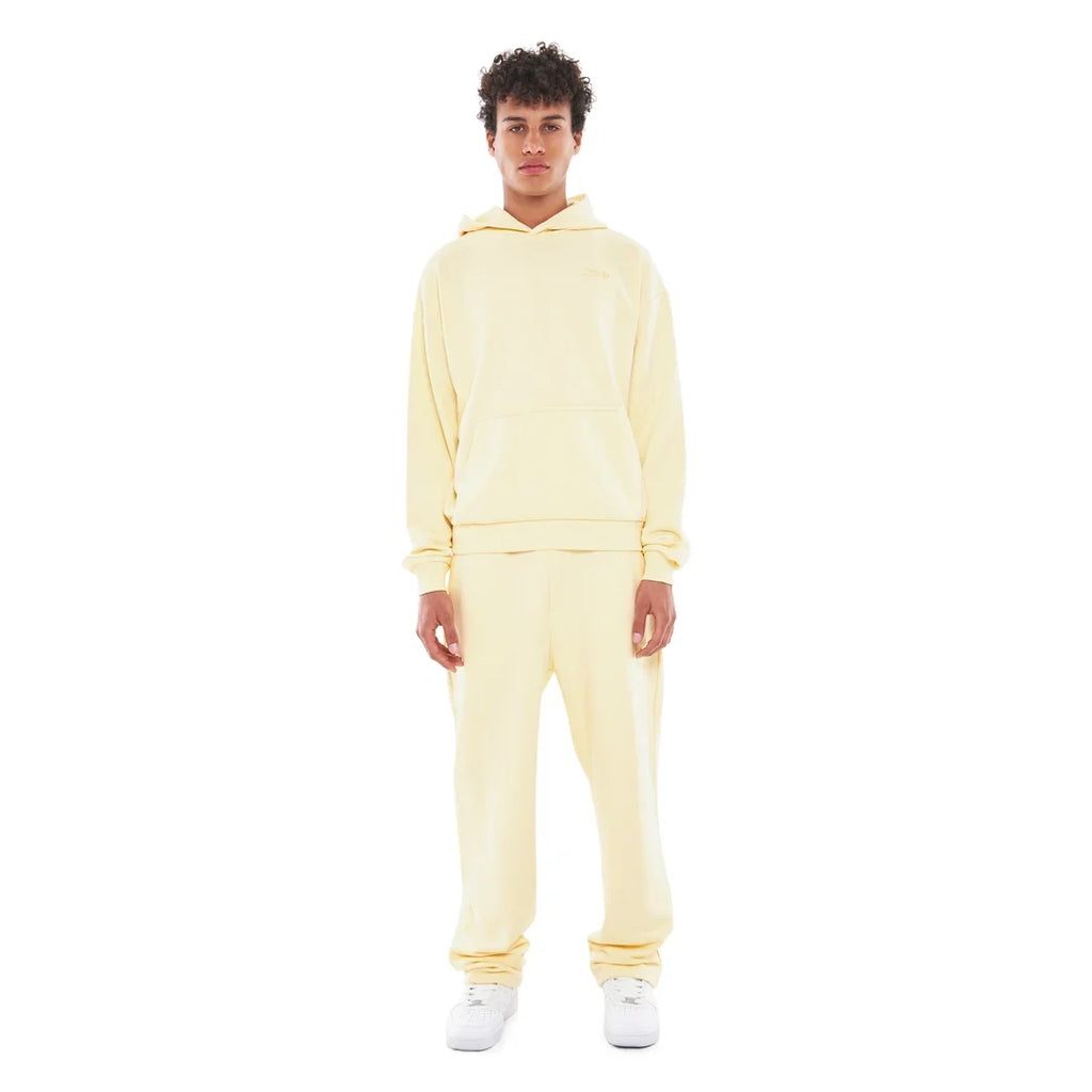 OPEN LEG JOGGER LEMON SORBET