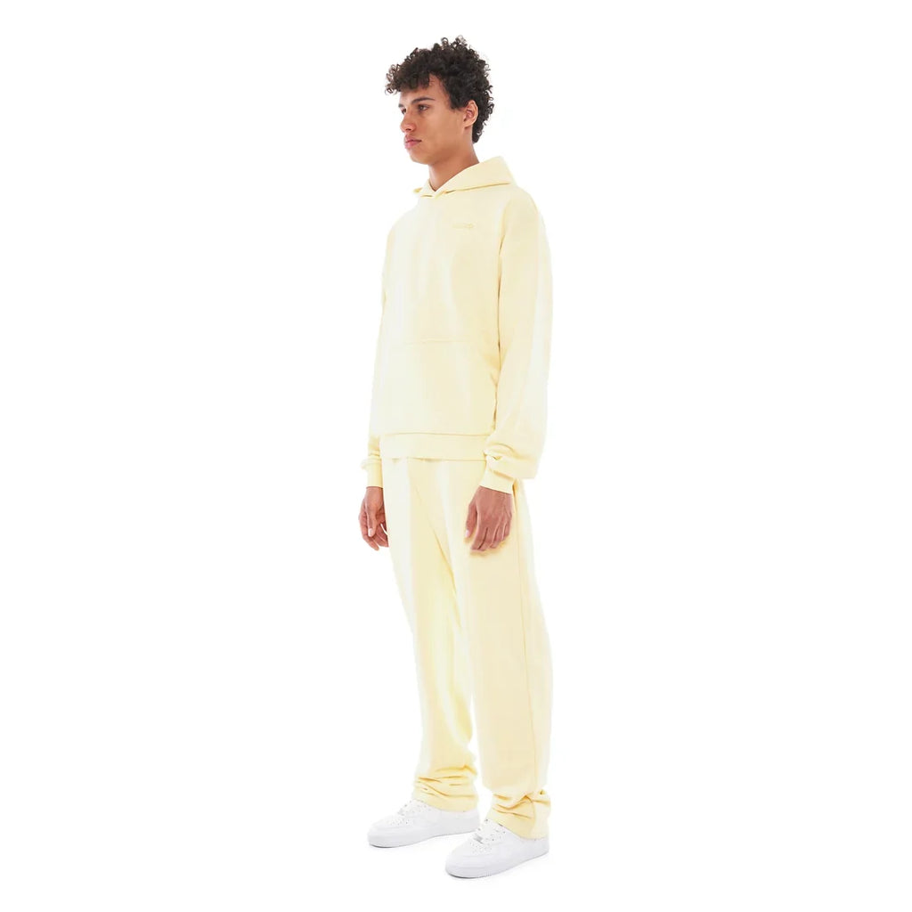OPEN LEG JOGGER LEMON SORBET