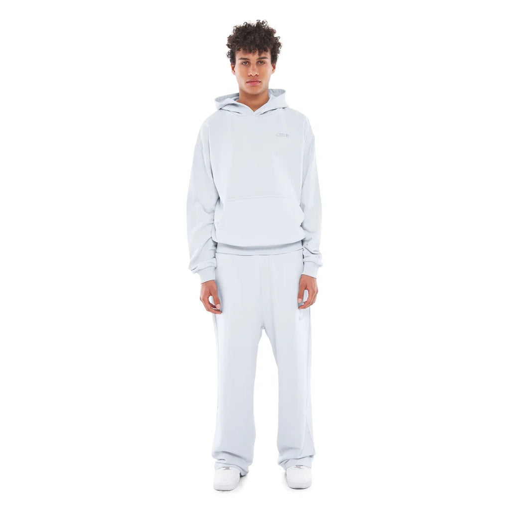 OPEN LEG JOGGER CHALK BLUE