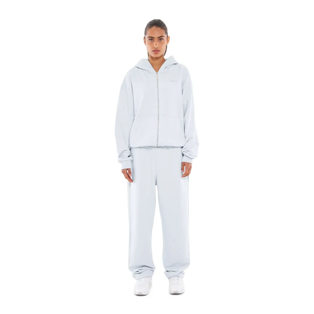 ZIP-UP CHALK BLUE