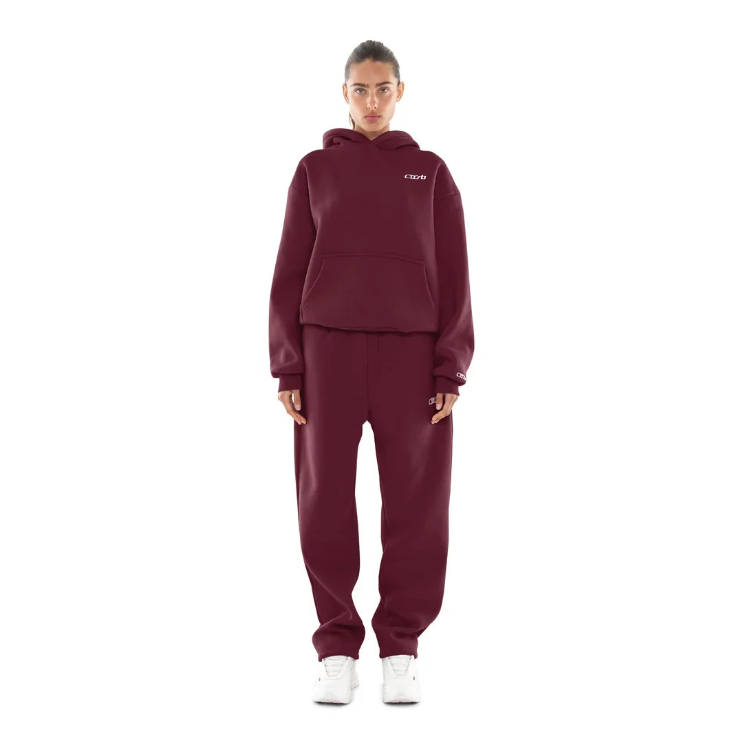 HOODIE BLACK CHERRY