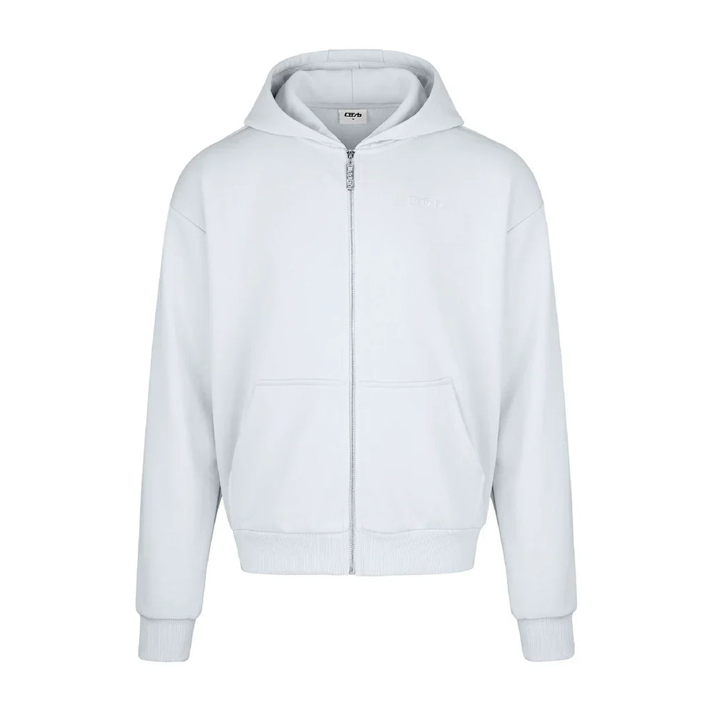 ZIP-UP CHALK BLUE