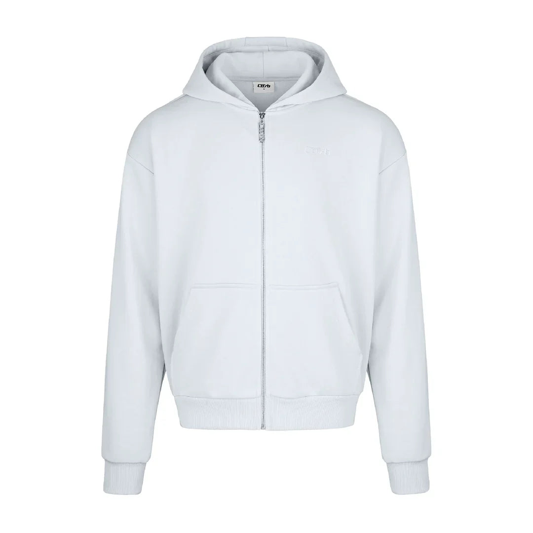 ZIP-UP CHALK BLUE