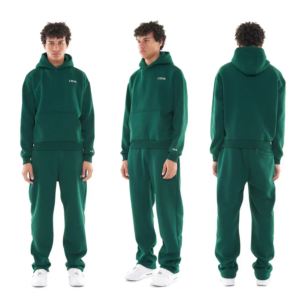 HOODIE DARK GREEN