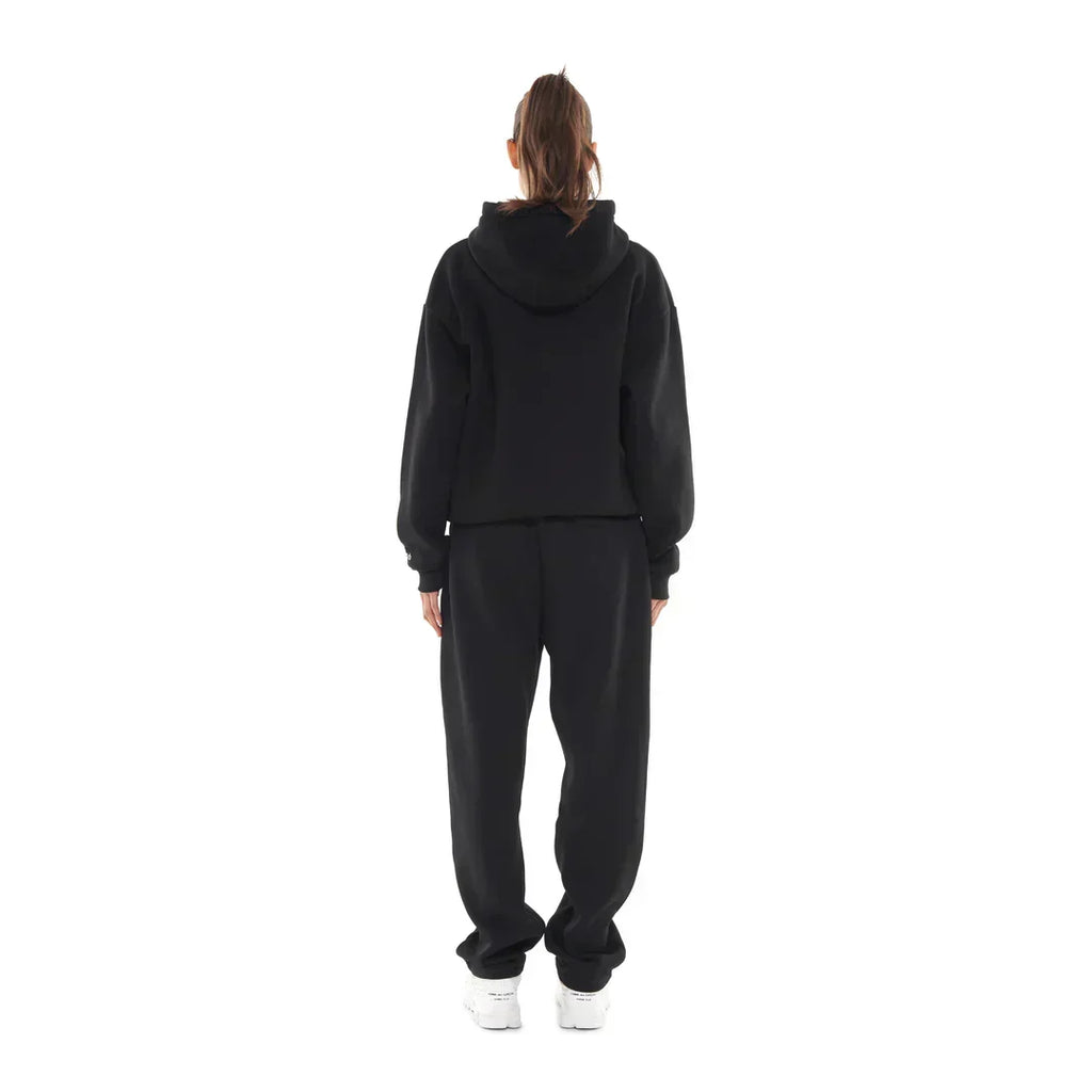 OPEN LEG JOGGER BLACK